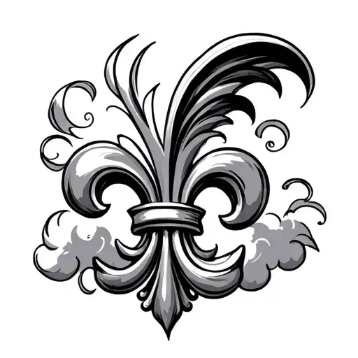 Cloud Fleur De Lys Cloud