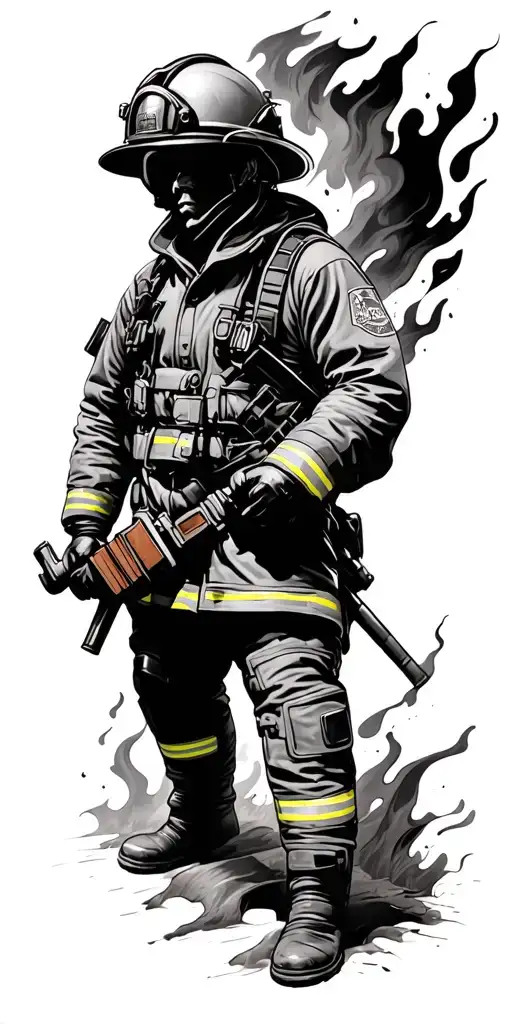 Fire Fighter Surrounded