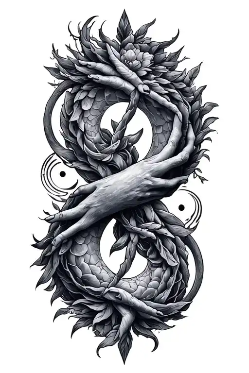 Gemini And Aquarius Sign Intertwined