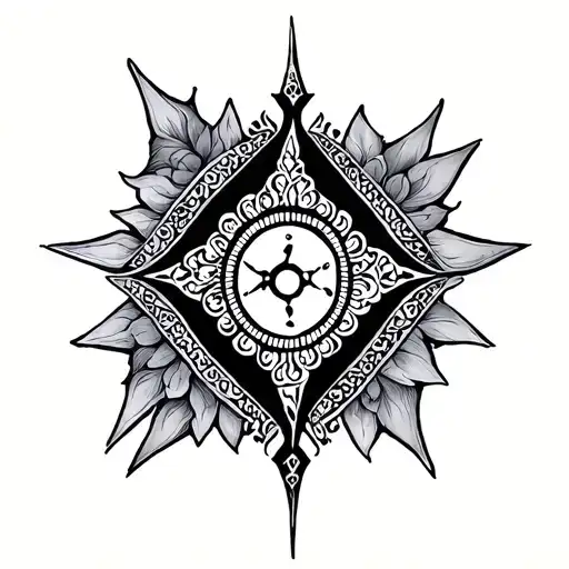 Tunisian Motif Symbolizing Protection