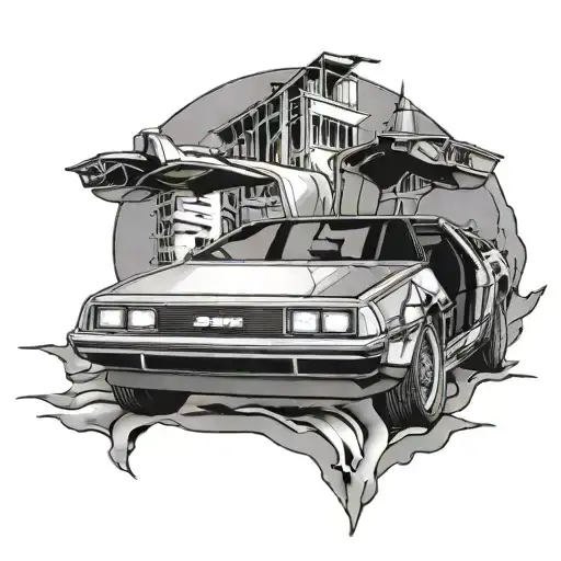 Delorean Car