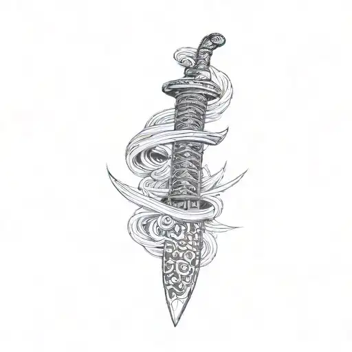 A Japanese Samurai Sword