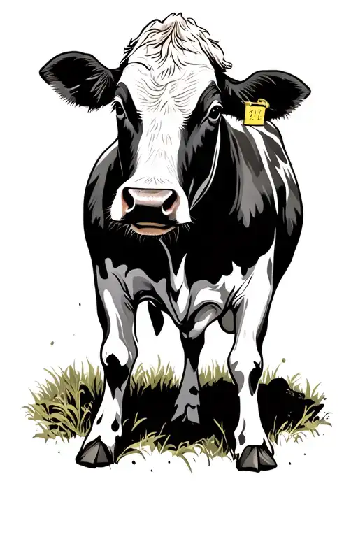 Blue Collar Worker Agriculture Cow