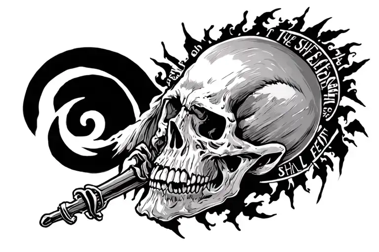 Though I Walk Through The Valley Of The Shadow Of Death I Shall Fear No Evil