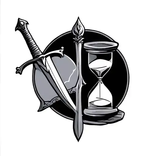Sword And Hourglass