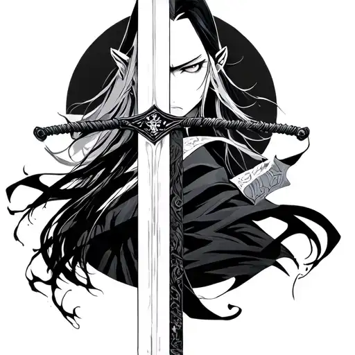 Byakya Kuchiki Sword Bankai