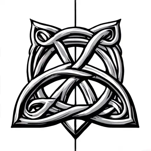Celtic Trinity Knot Cross