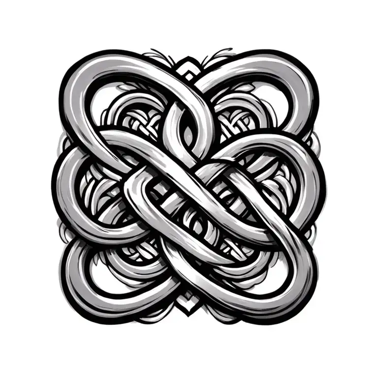 Celtic Knotwork Intertwined