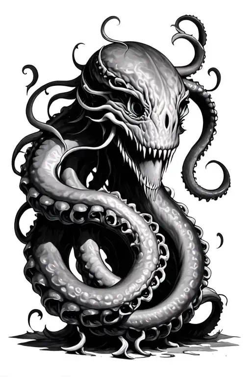 Kraken Tentacle Wrapped