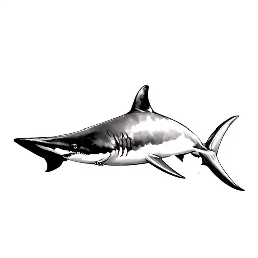 Coverup Great White Shark