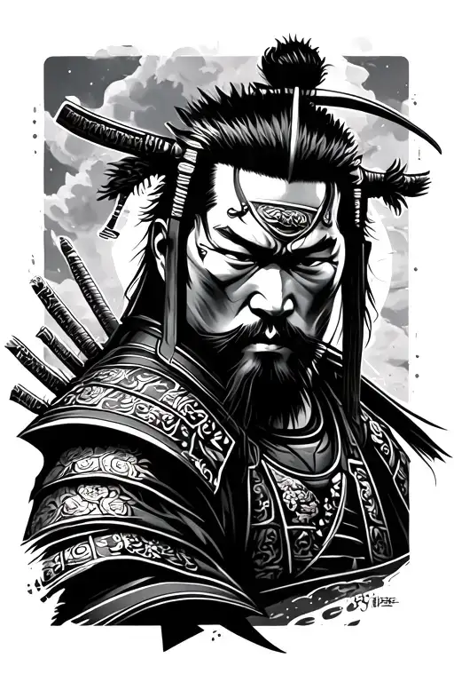 Samurai Man Against The World