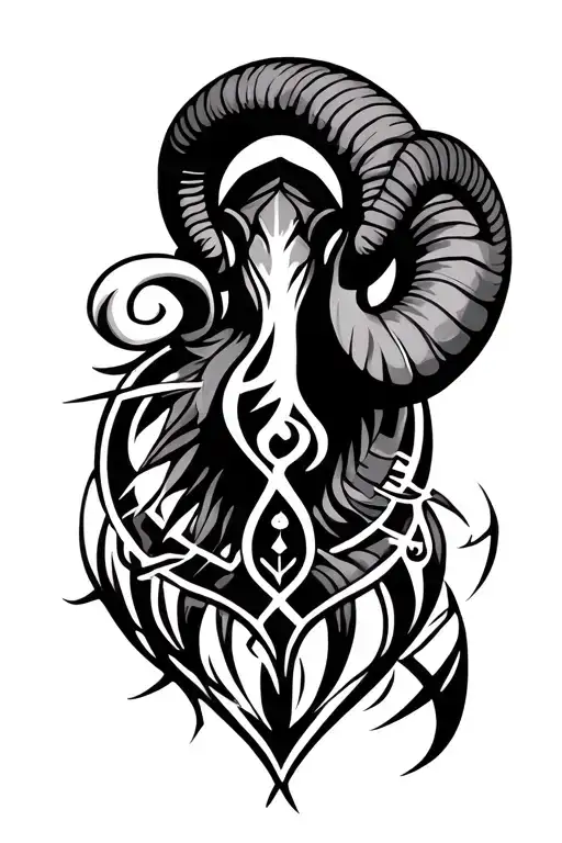 Aries God Symbol In Alchemy