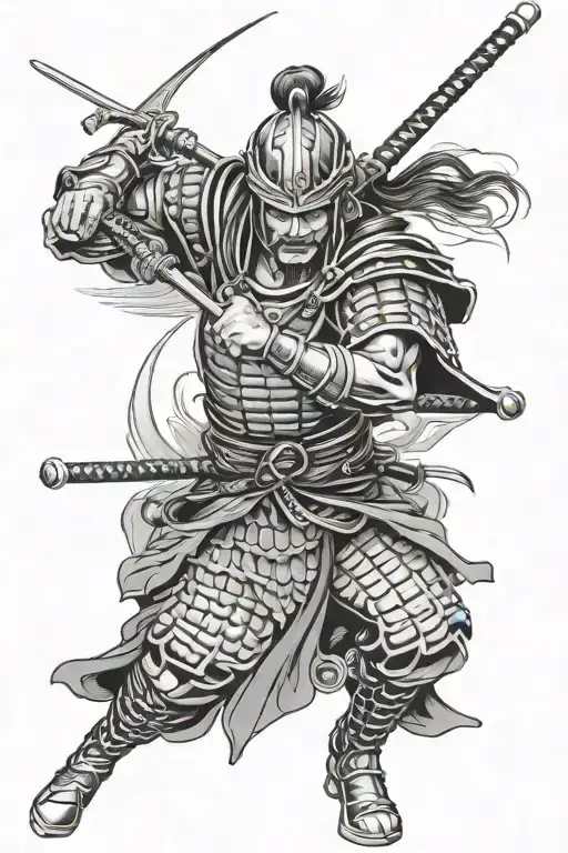 Japanese Samurai Warrior