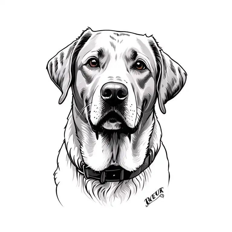 A Labrador Retriever