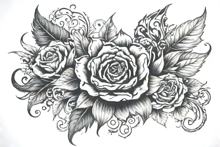 Blackout Tattoo That Covers