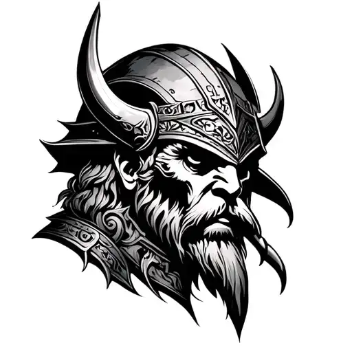 Combine Mmm In A Creative Way That Will Fit With Viking Style