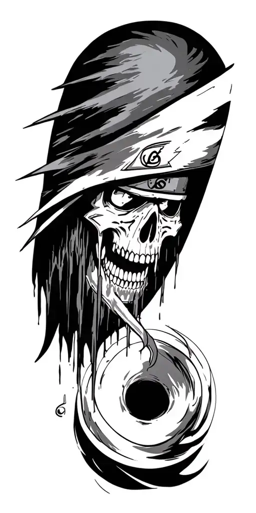 Naruto Reaper Death Seal Sleave