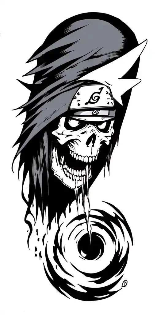 Naruto Reaper Death Seal Sleave