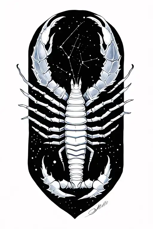 Fantasy Scorpio Constellation