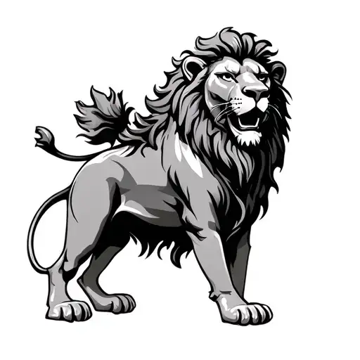 Lion In Roman Coliseum