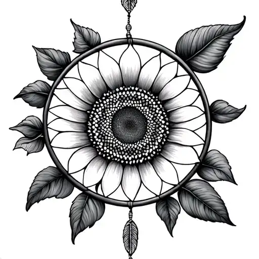 Sunflower Dreamcatcher
