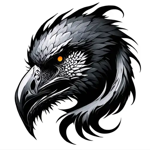 Phonix Dark Shade Tatoo Design