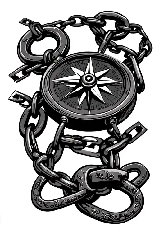 Compass And Chains And Shackles
