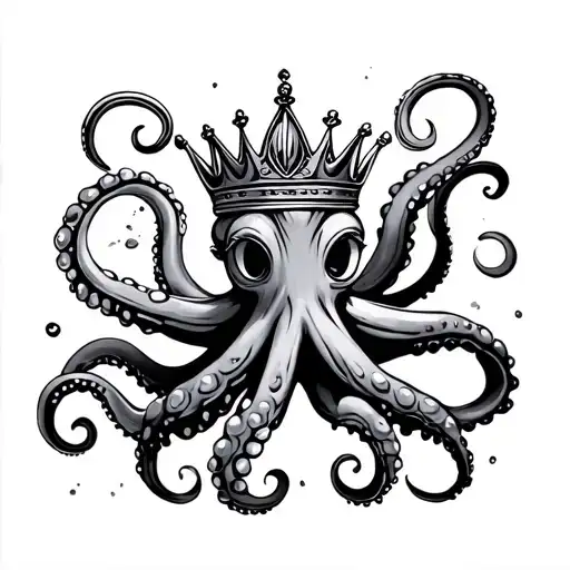 Octopus W Crown