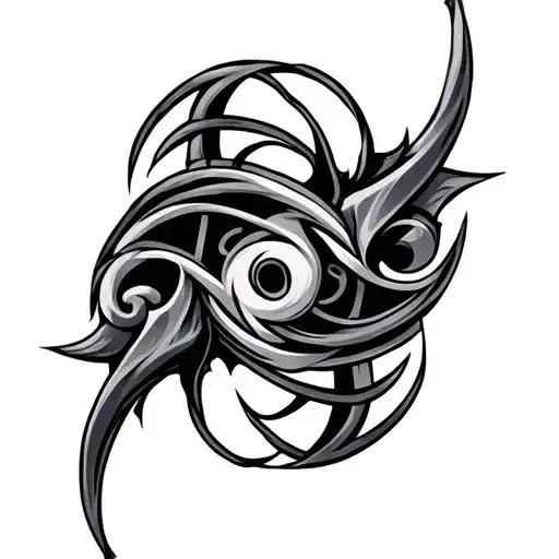 Triskell And Vig Visor Symbol