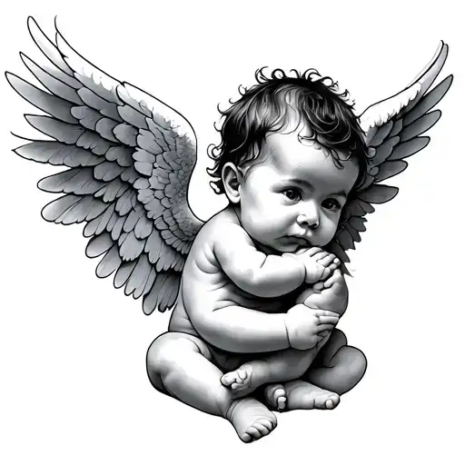 Baby Small Boy Angel