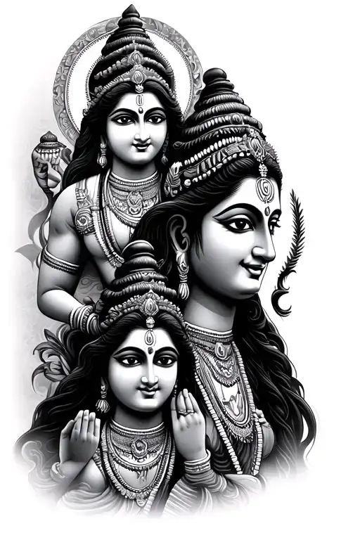 3 Hindu Gods