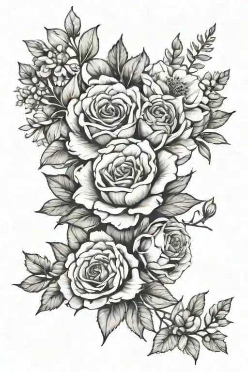 Birth Flower Bouquet