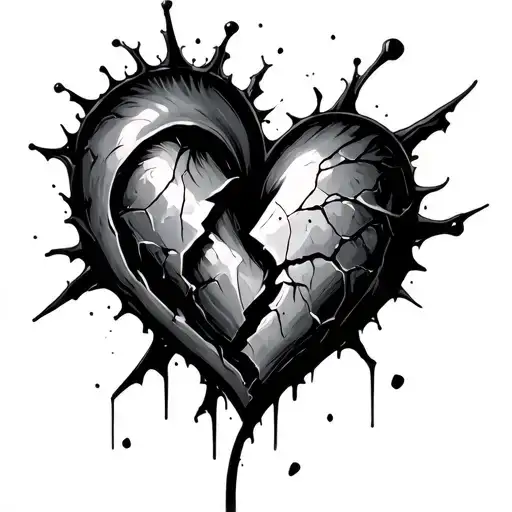 Black Broken Heart