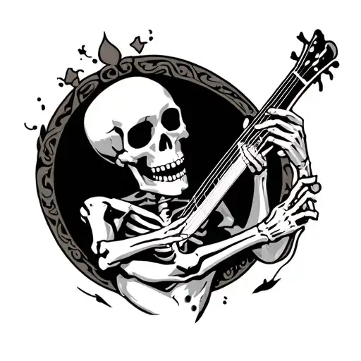Skeleton Playing