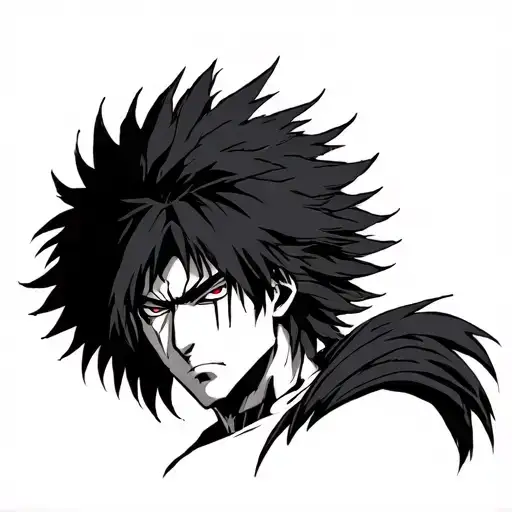 Ichigo Bleach Afro Samurai