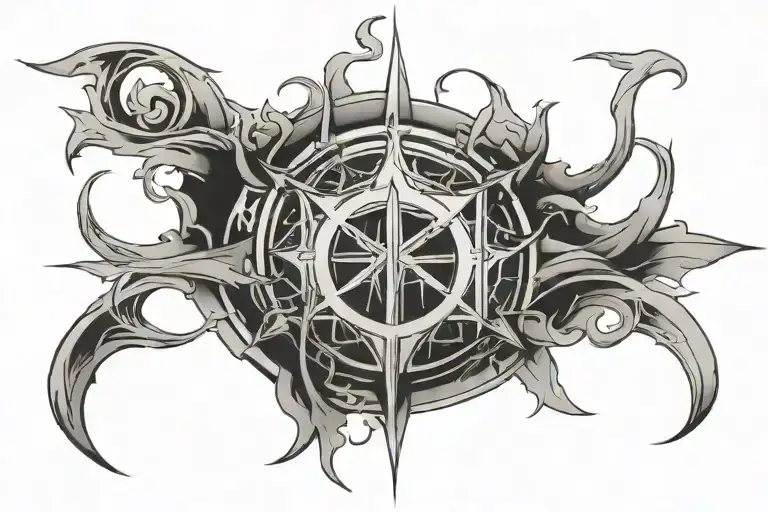 Holy Light God Symbol