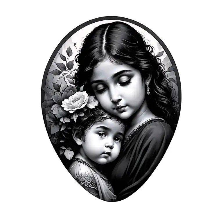 Mother With Child Be Both