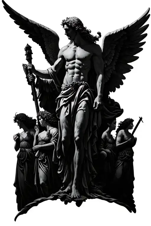 Multiple Angel Army Arch Angel Michael