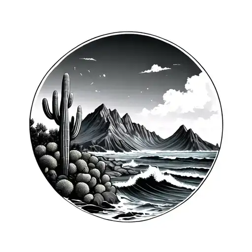 Cactus Mountain Ocean