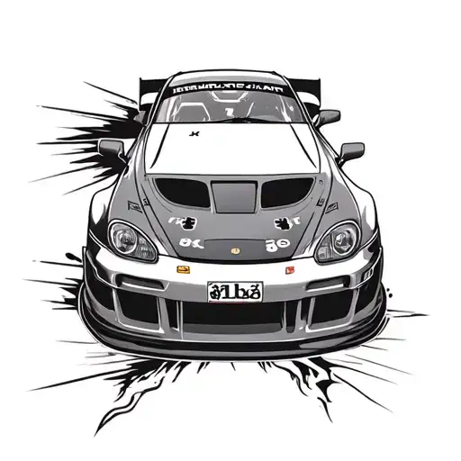 Japanese And German Car Racing