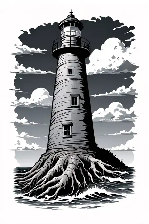 A Lighthouse With Roots