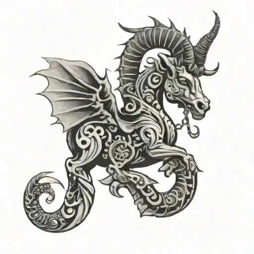 A Capricorn Intertwined With A Money Business Raising From Hell