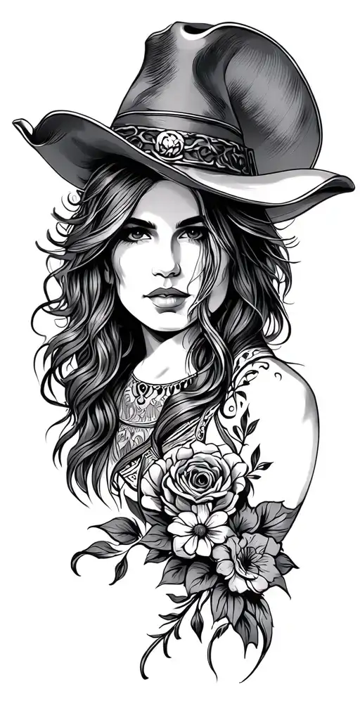 Western Sleeve Design