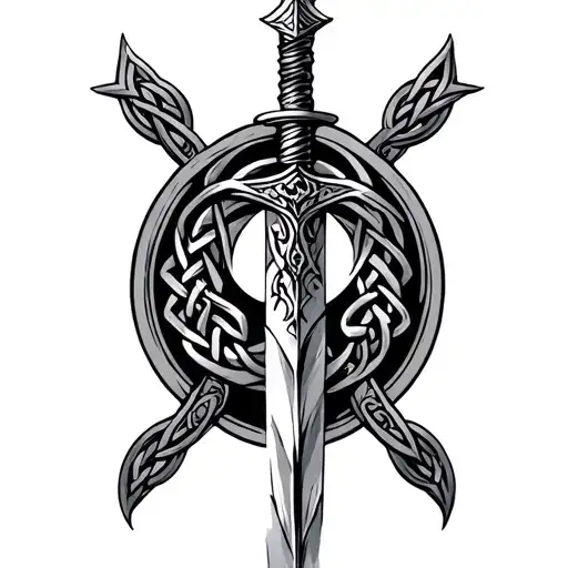 Celtic Gemini Dagger