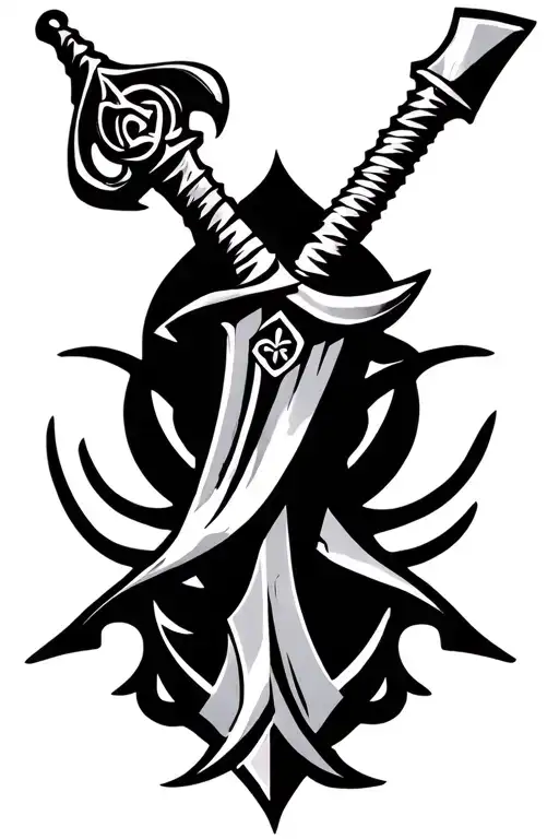 Celtic Gemini Dagger