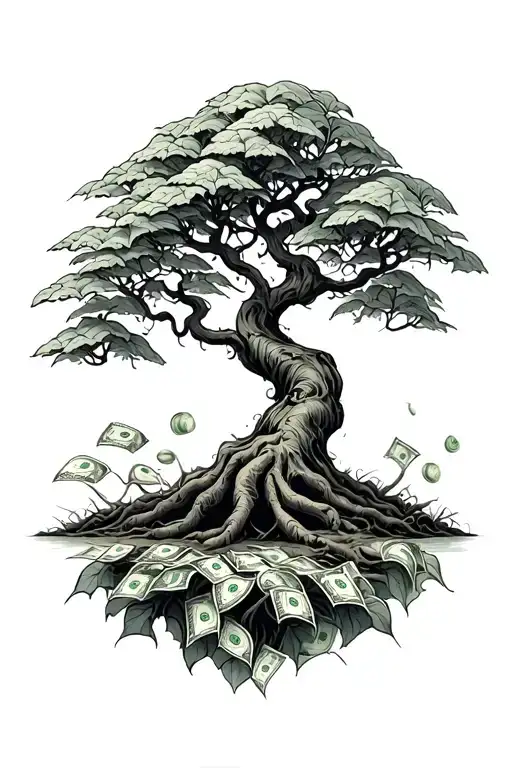Money Tree Growing