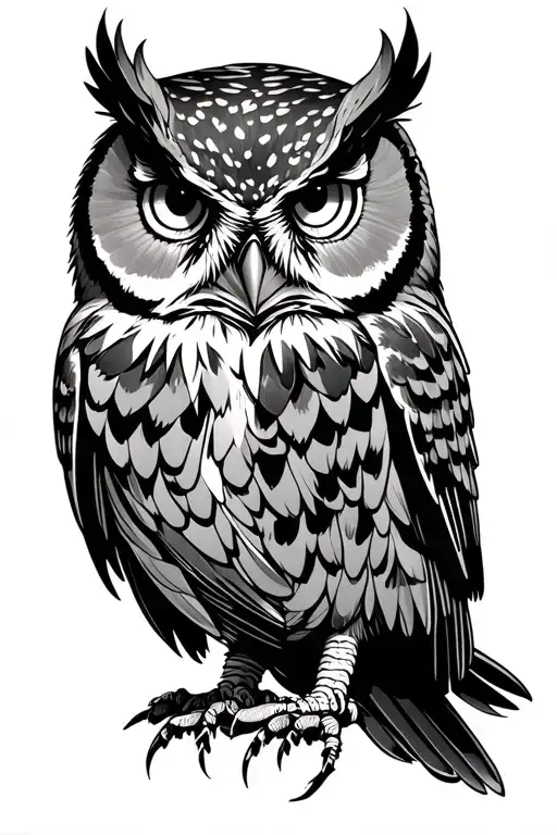 Owl Effected By Scorpian