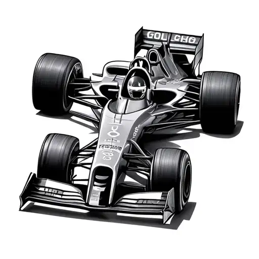 Formula One Car And Cannon Arsenal Football Club