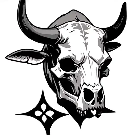 Skull And Bull