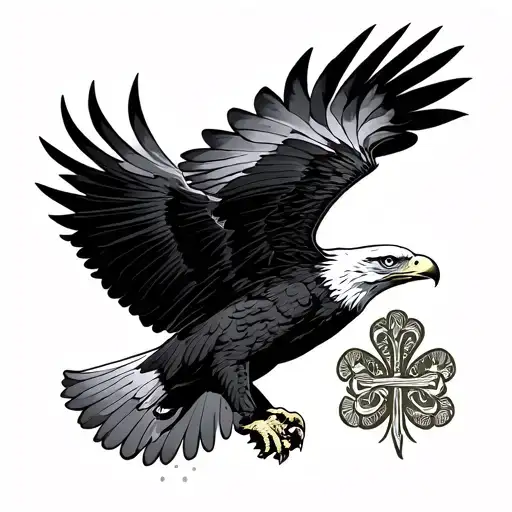 Irish Eagle Soaring